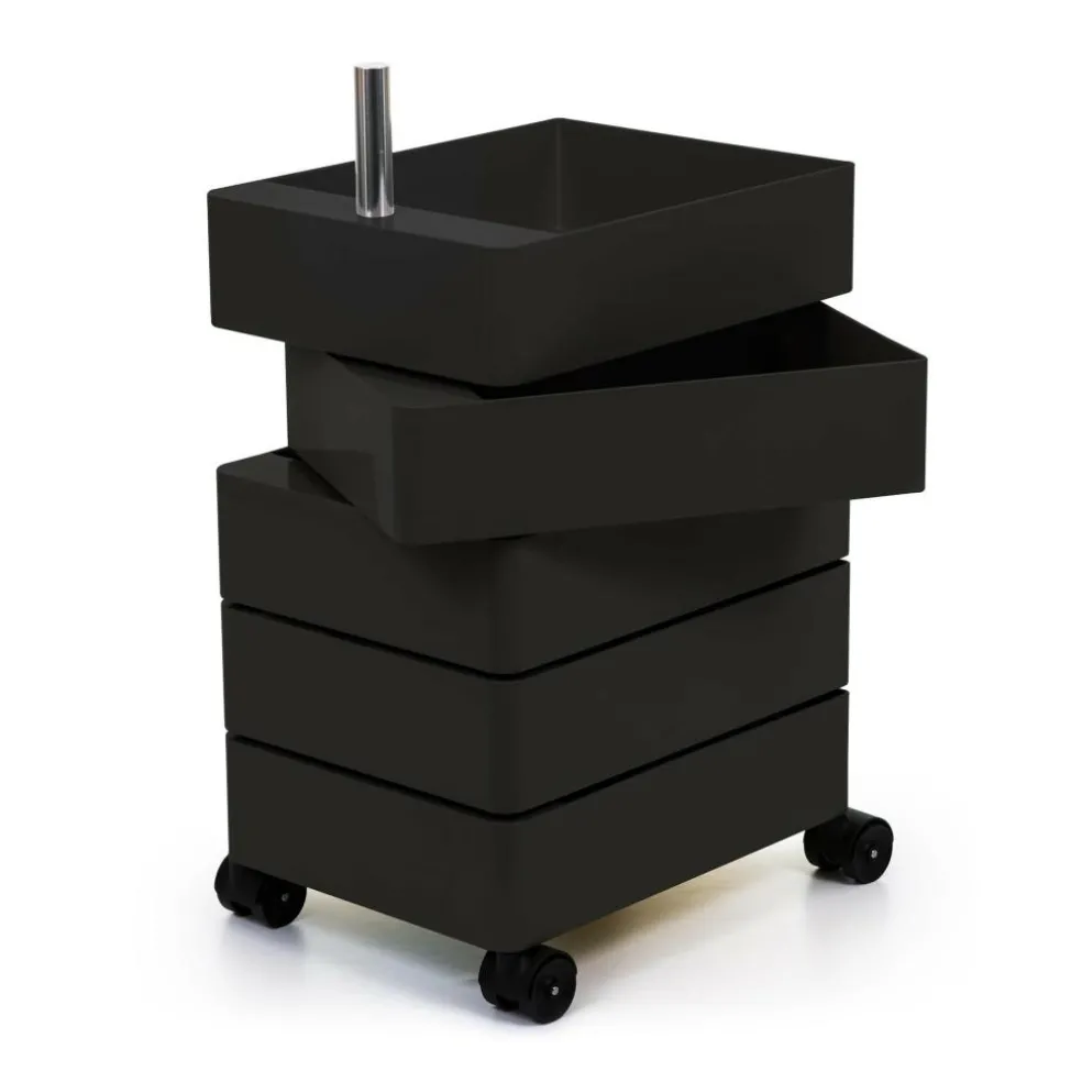 360° Container mit Rollen H 72cm
