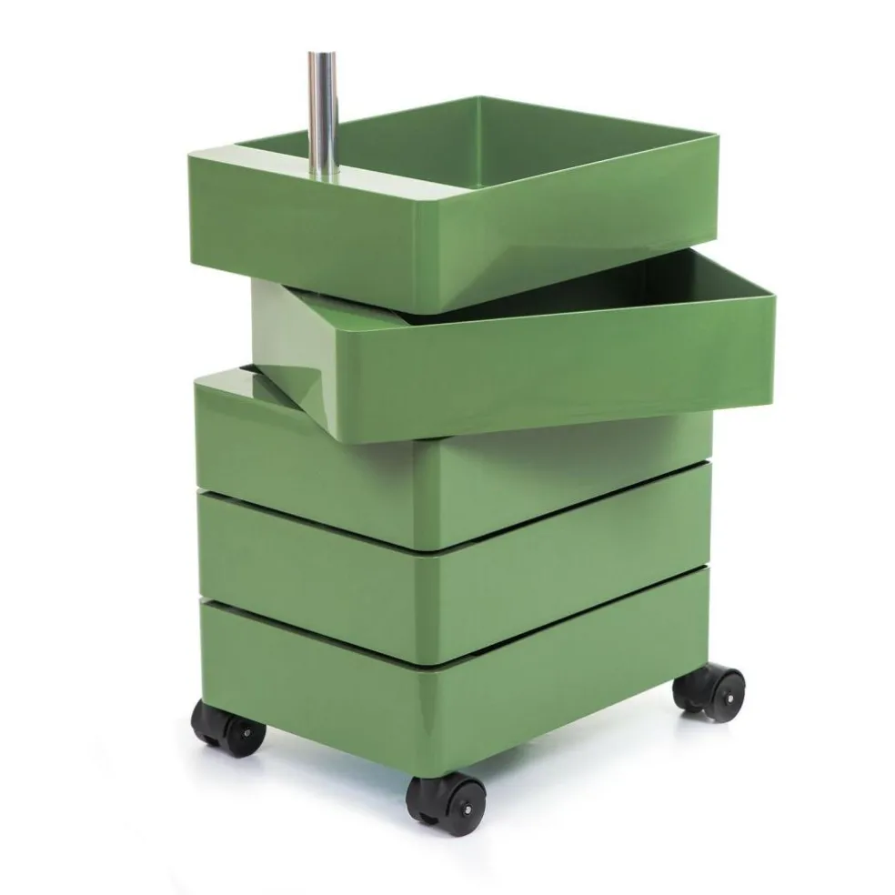 360° Container mit Rollen H 72cm
