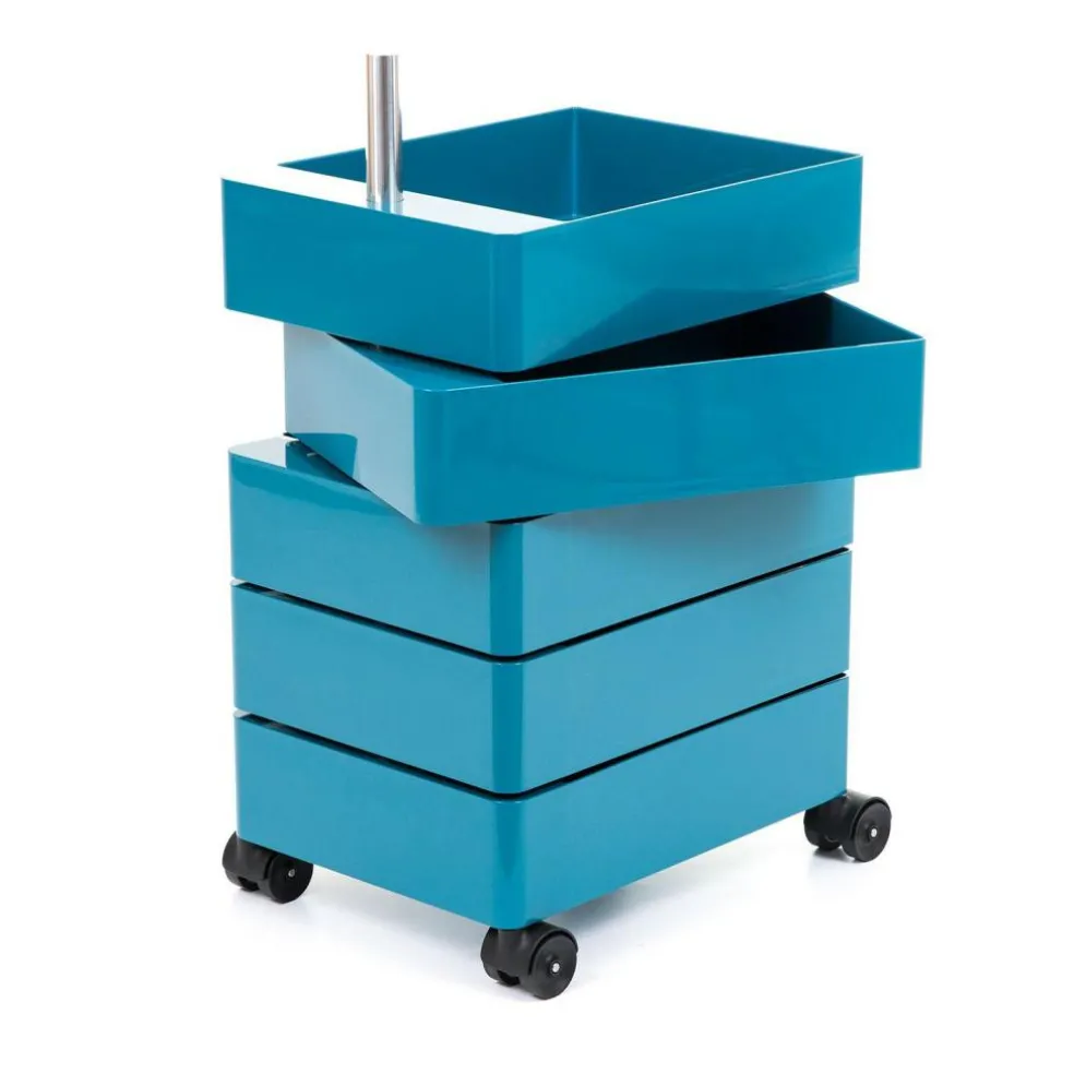 360° Container mit Rollen H 72cm