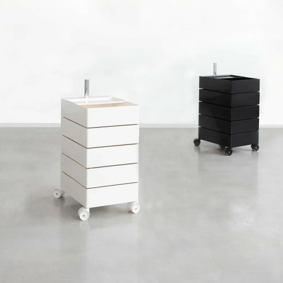 360° Container mit Rollen H 72cm