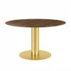 2.0 Dining Table Gestell Messing Ø130cm