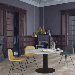 2.0 Dining Tisch Gestell schwarz Ø130cm
