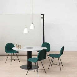 2.0 Dining Tisch Gestell schwarz Ø130cm