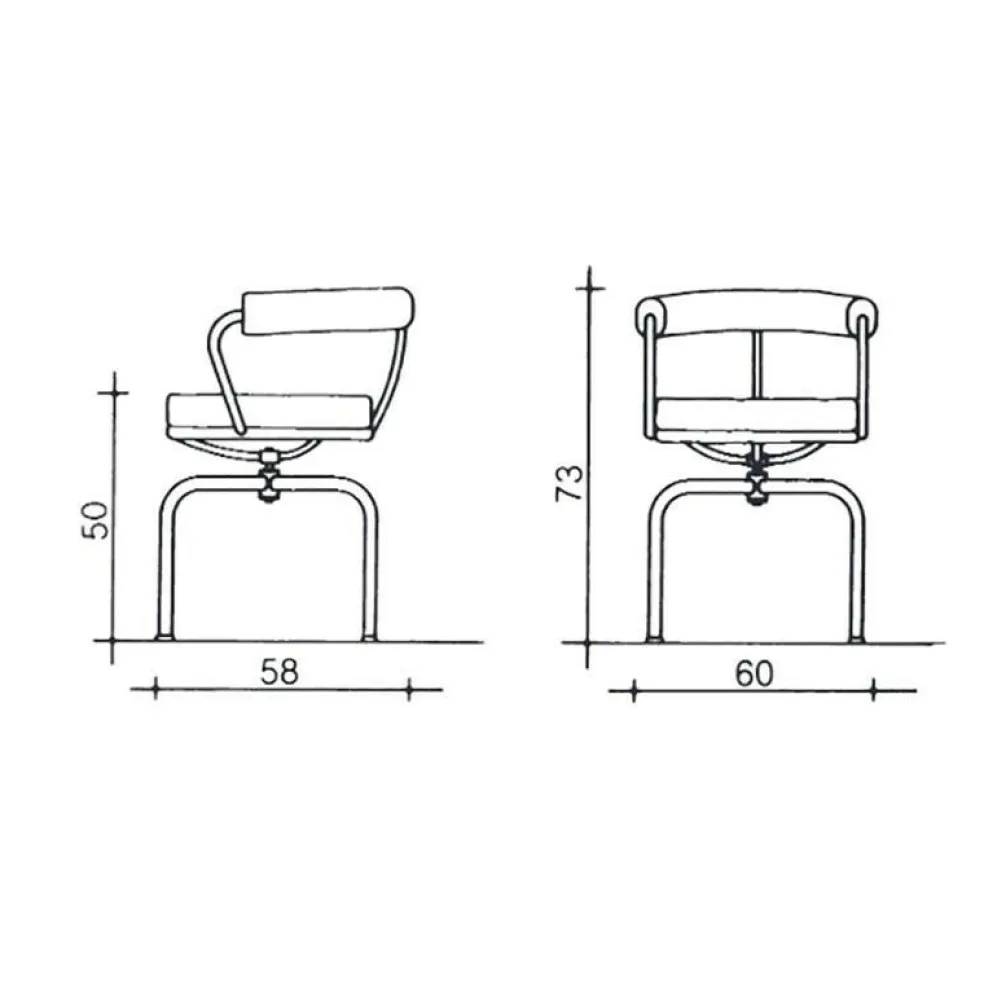 7 Fauteuil tournant