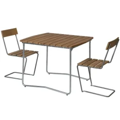 1 Gartenstuhl Teak