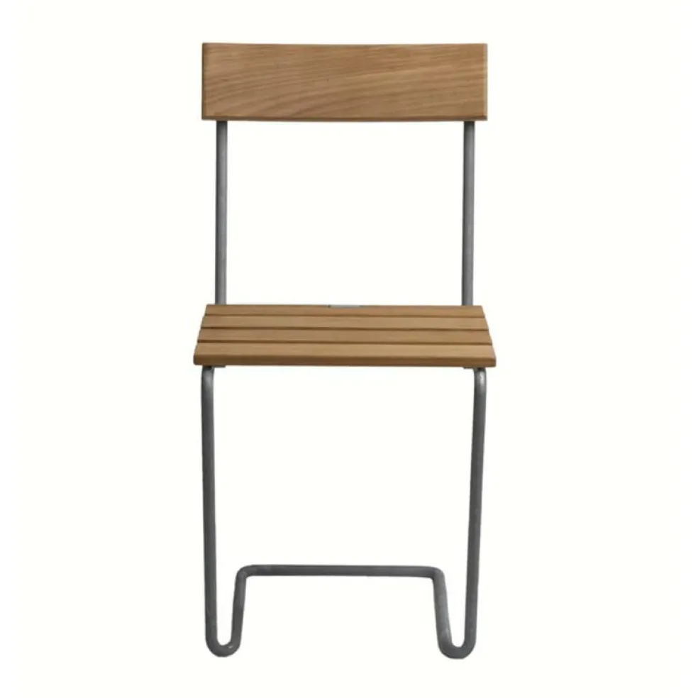 1 Gartenstuhl Teak