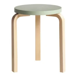 60 Hocker Gestell klar lackiert