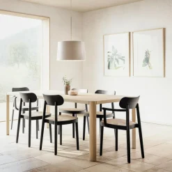 118 Stuhl mit Rohrgeflecht 4er Set