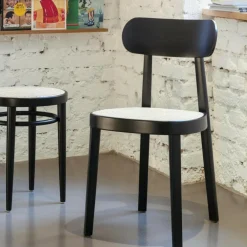 118 Stuhl mit Rohrgeflecht 4er Set