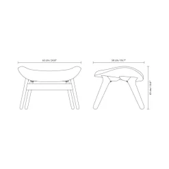 A Conversation Piece Ottoman