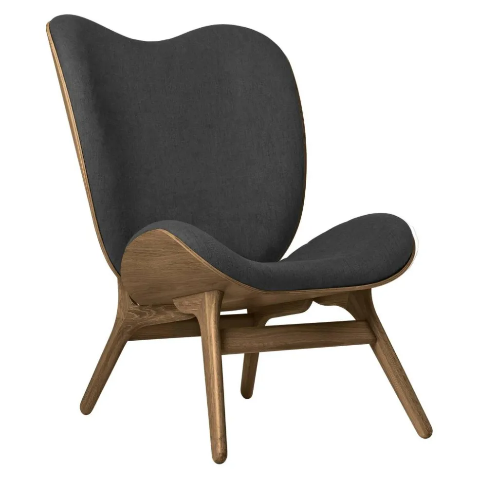 A Conversation Piece Sessel Hoch Eiche dunkel