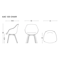 About a Chair 123 Armlehnstuhl