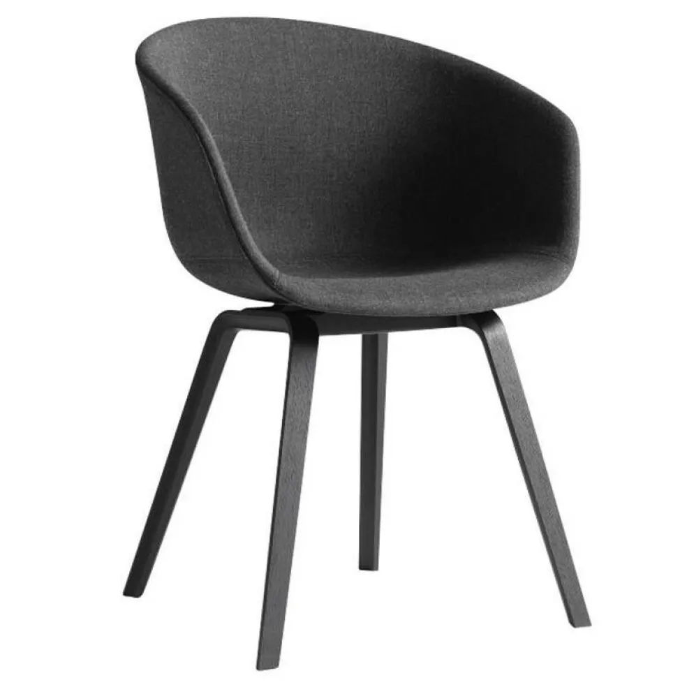 About a Chair AAC 23 Armlehnstuhl Eiche schwarz