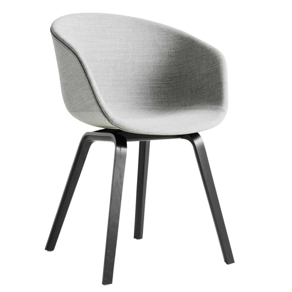 About a Chair AAC 23 Armlehnstuhl Eiche schwarz