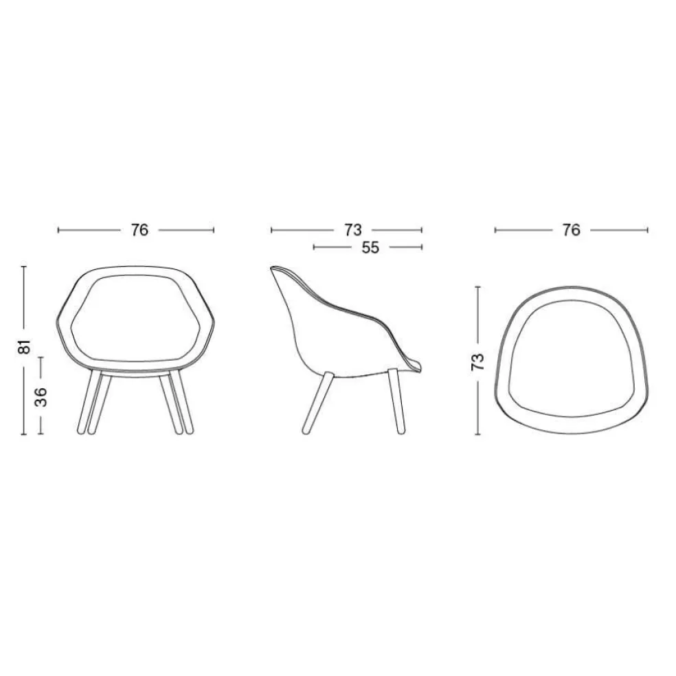 About a Lounge Chair AAL 82 Sessel Leder
