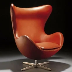 Aktion Egg Chair/Das Ei™ Sessel + Hocker Leder