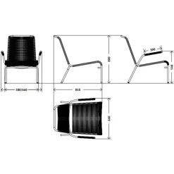 Altorfer Modell 1139 Lounge Gartenstuhl