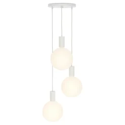 Alumina Triple Pendant with Sphere V Pendelleuchte