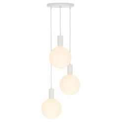 Alumina Triple Pendant with Sphere V Pendelleuchte