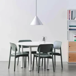 Annex Esstisch Ø 120cm Gestell Aluminium