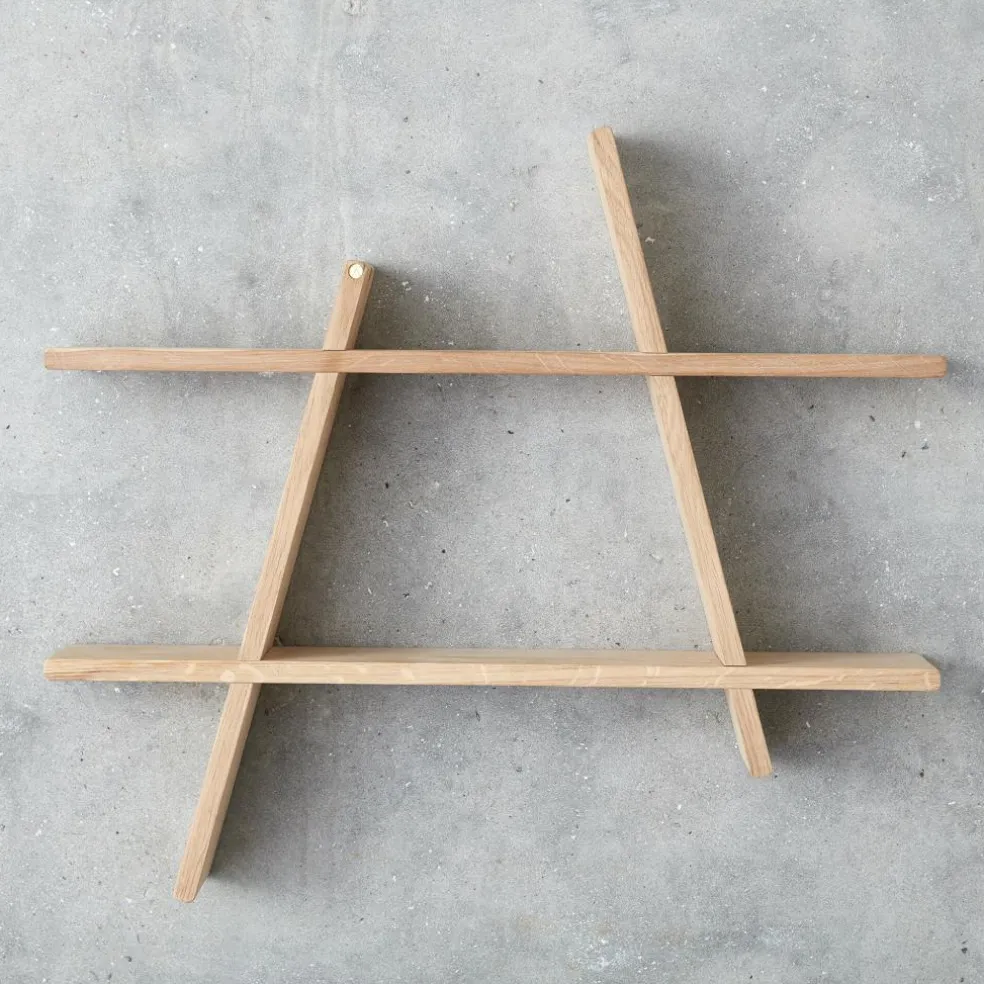 A-Shelf Wandregal Eiche