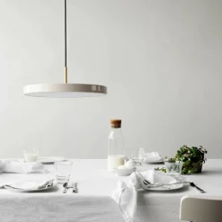 Asteria Mini LED Pendelleuchte Messing