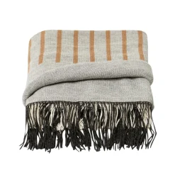 Aymara Decke Muster Grau 190x130cm
