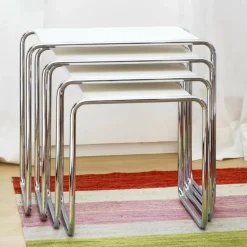 B 9 Beistelltisch 4er Set Esche