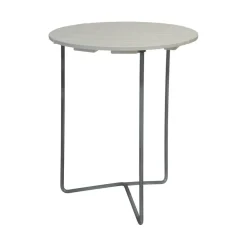 6B 60 Gartenesstisch Ø60cm Eiche