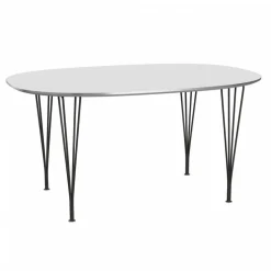 B612 Super-elliptischer Tisch Laminat 150x100x72cm