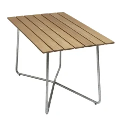 B25A 120 Gartenesstisch 120x70cm Eiche