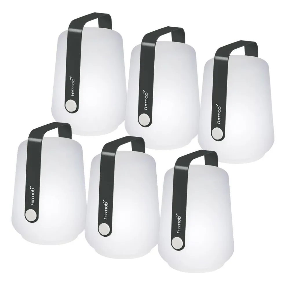 Balad LED Akkuleuchte 6er Set H 12cm