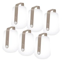 Balad LED Akkuleuchte 6er Set H 12cm