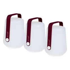 Balad LED Akkuleuchte 3er Set H 12cm