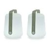 Balad LED Leuchte mit Akku H 38cm 2er Set