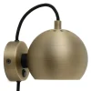 Ball Magnet Wandleuchte Metallic
