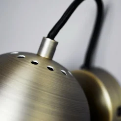 Ball Magnet Wandleuchte Metallic