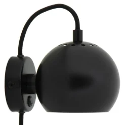 Ball Magnet Wandleuchte matt