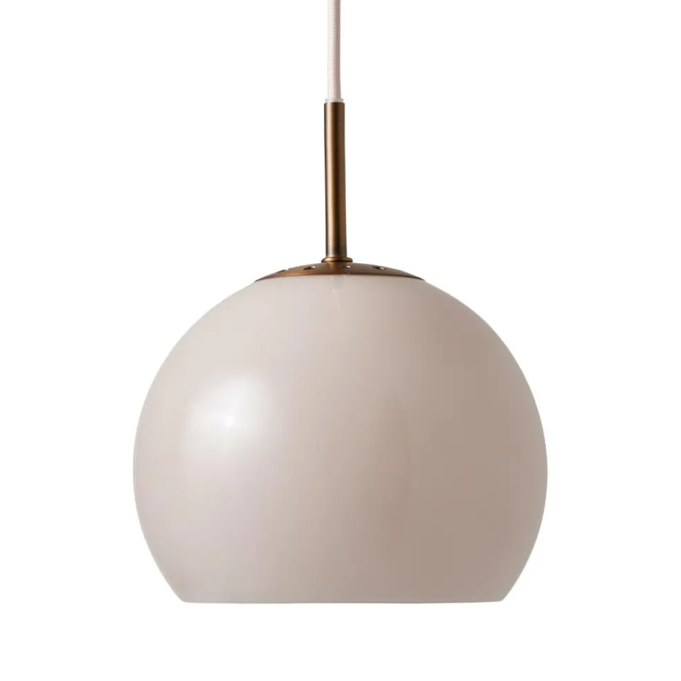 Ball Pendelleuchte Glas Ø 18cm
