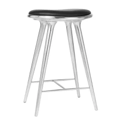 Barhocker Gestell Aluminium H 69cm