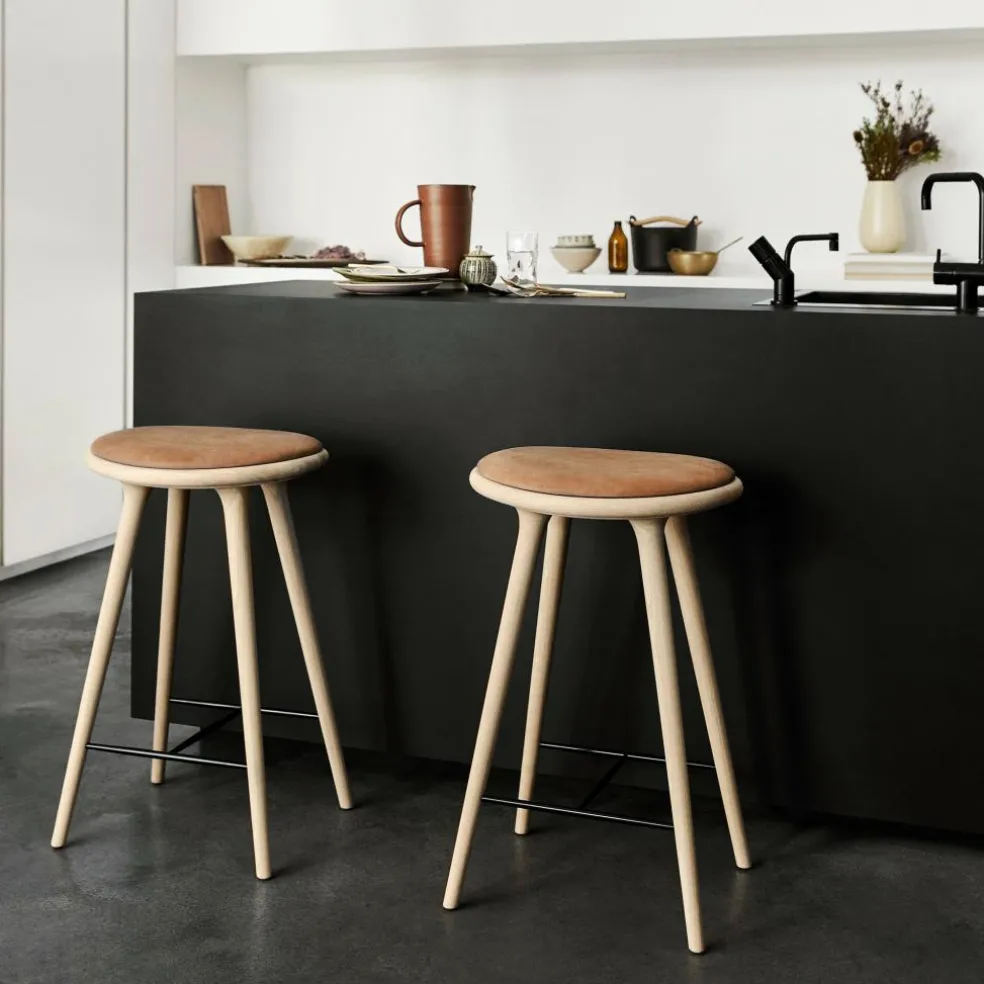 Barhocker Gestell Eiche H 69cm