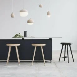 Barhocker Gestell Eiche H 69cm