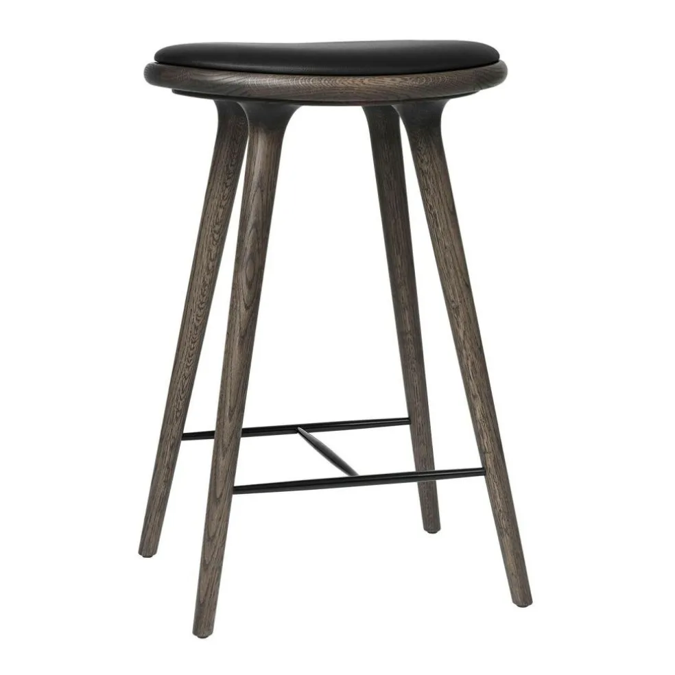 Barhocker Gestell Eiche H 69cm