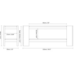 Beam Bank 112cm