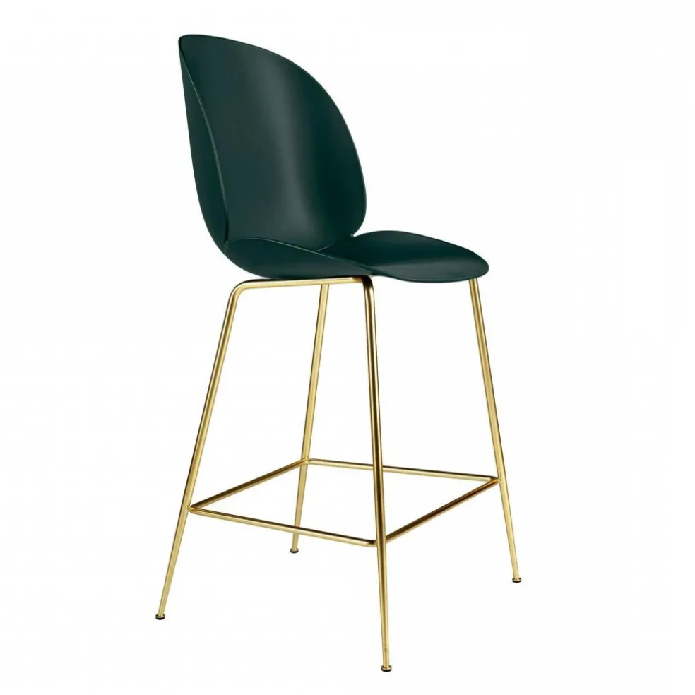 Beetle Barhocker Gestell messing 108cm