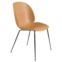 Beetle Stuhl Gestell schwarz-chrom