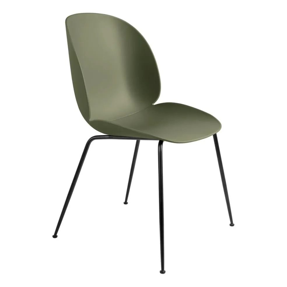 Beetle Stuhl Gestell schwarz
