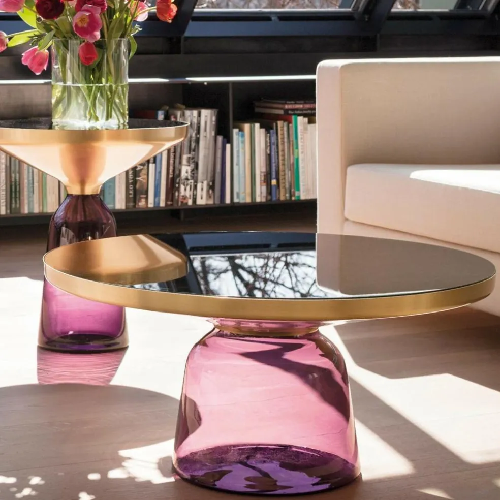 Bell Coffee Table Kaffeetisch Messing