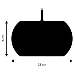 BF 20 Pendelleuchte Ø28cm