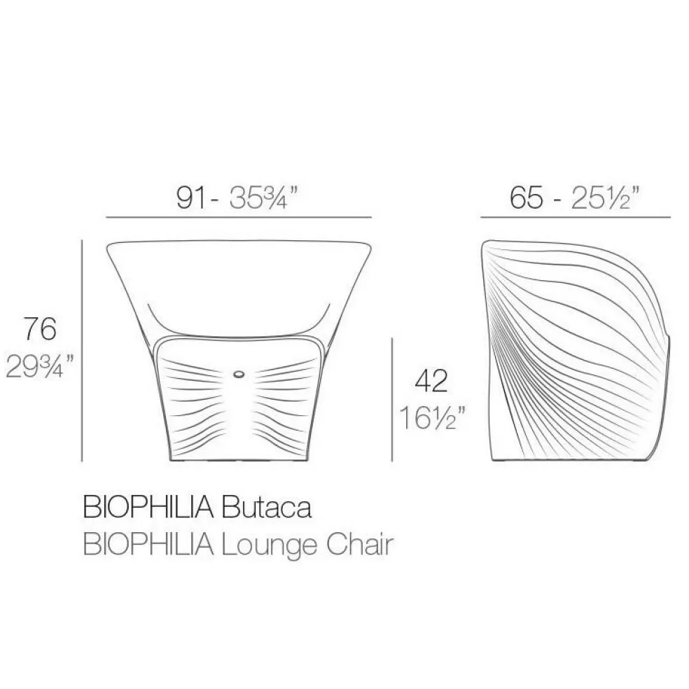 Biophilia Gartensessel